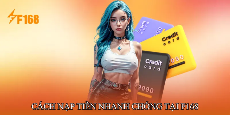 Cách nạp tiền nhanh chóng tại F168 Cách nạp tiền nhanh chóng tại F168